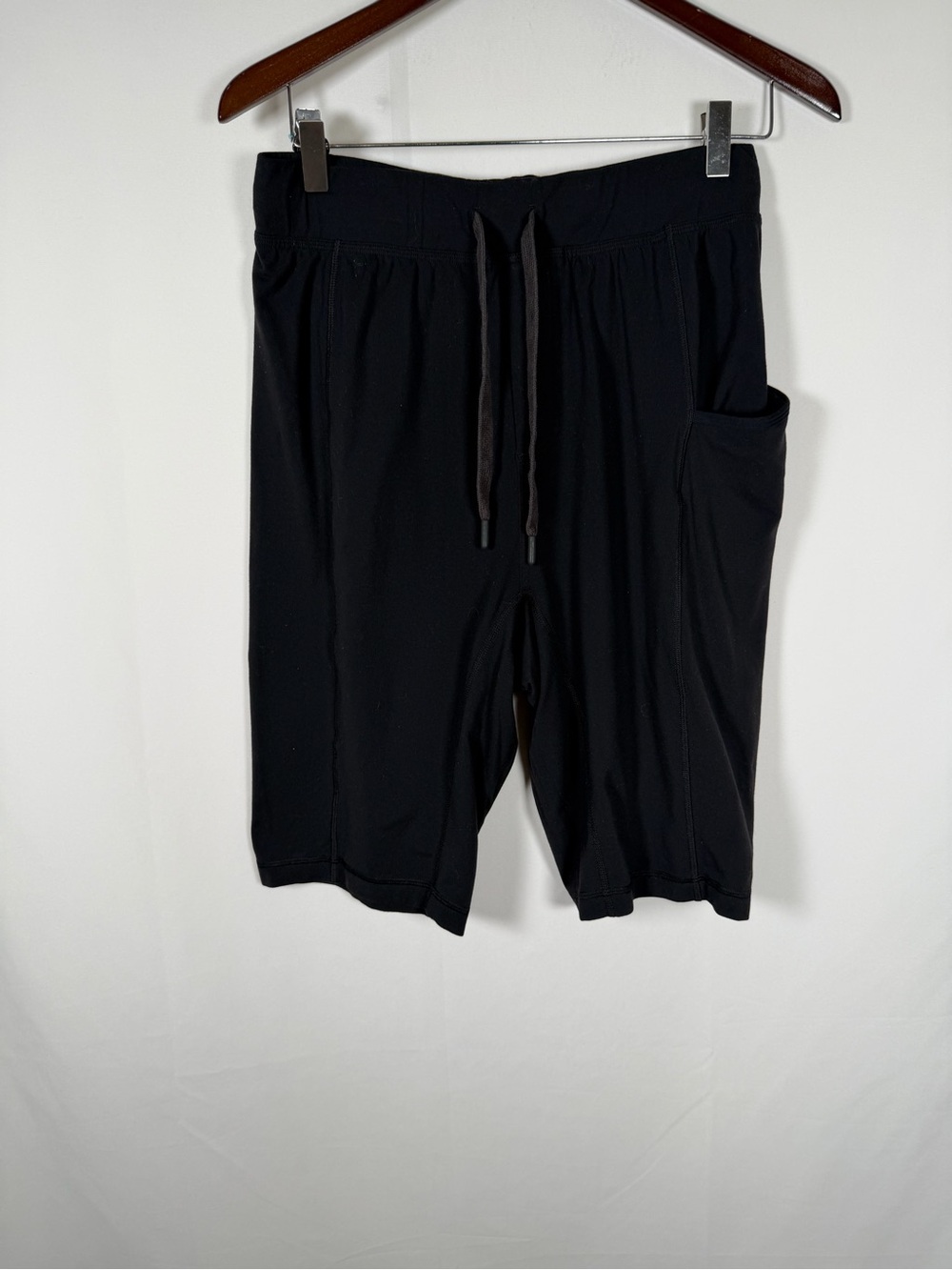 lululemon athletica Black Men's Athletic Drawstring Shorts